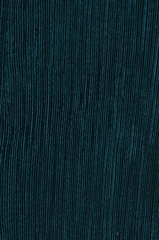 GREEN MAXI SKIRT WITH BACK SLIT