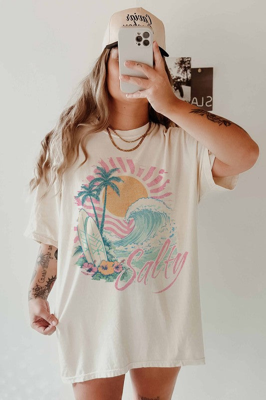 Salty Beach Graphic Tee