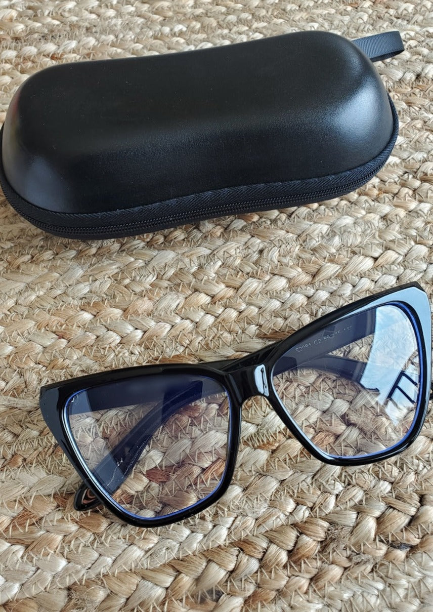 Monique Blue Light Blocker Cat Eye Glasses