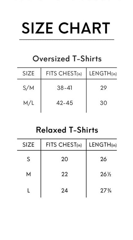 OVERSIZED Happy Camper Graphic Tee