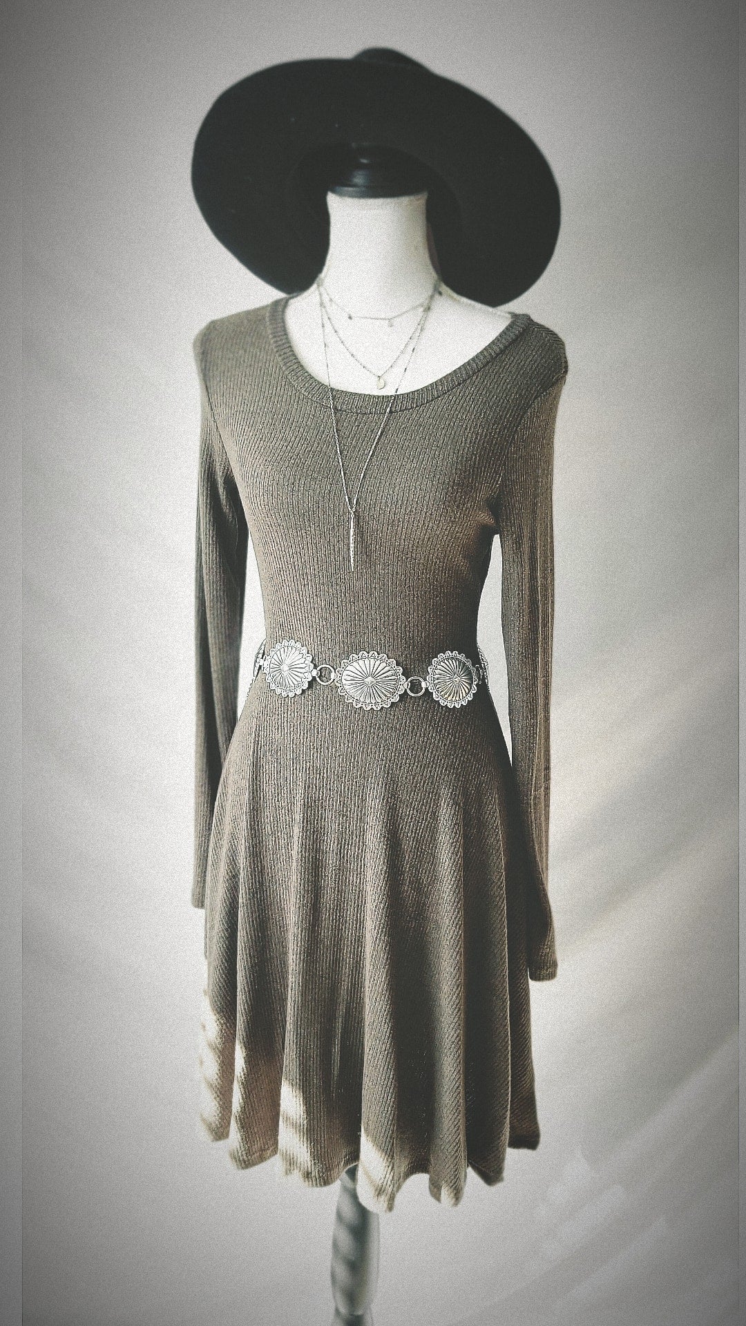 Long Sleeve Knit Dress