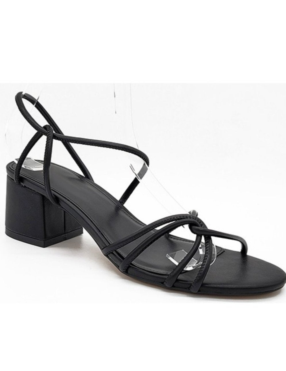 Anita Low Heel Sandals Black