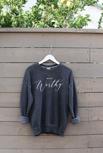 MADE WORTHY Mineral Graphic Sweatshirt S-XL
