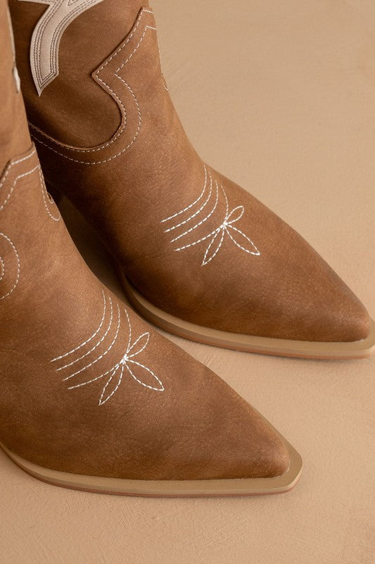 The Adriana - Rodeo Boots Brown OASIS SOCIETY