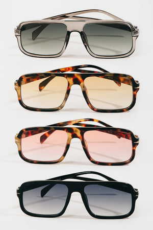 Rectangle Lens Sunglasses 5 Colors