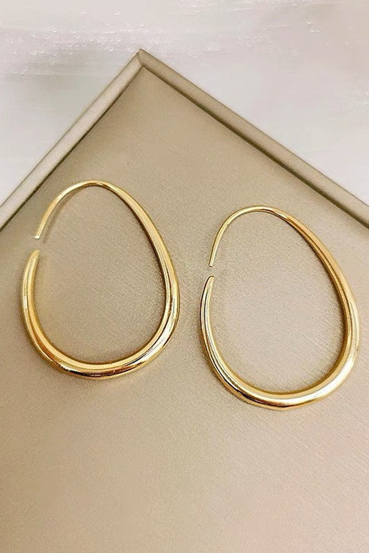 18k Stainless Steel Waterproof Tarnish Free Hoops