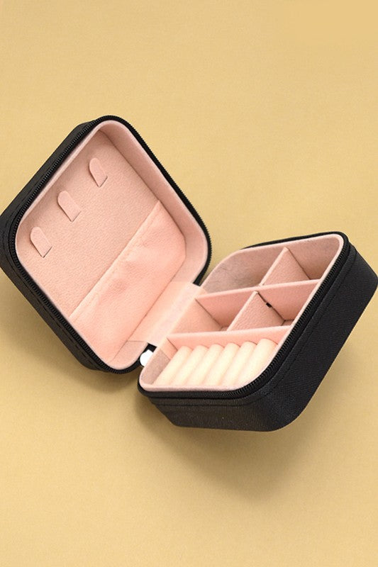 MINI JEWELRY ORGANIZER TRAVEL BOX CASE