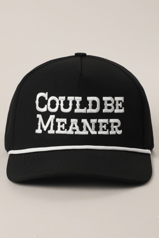 Could Be Meaner Premium Materials Trucker Hat