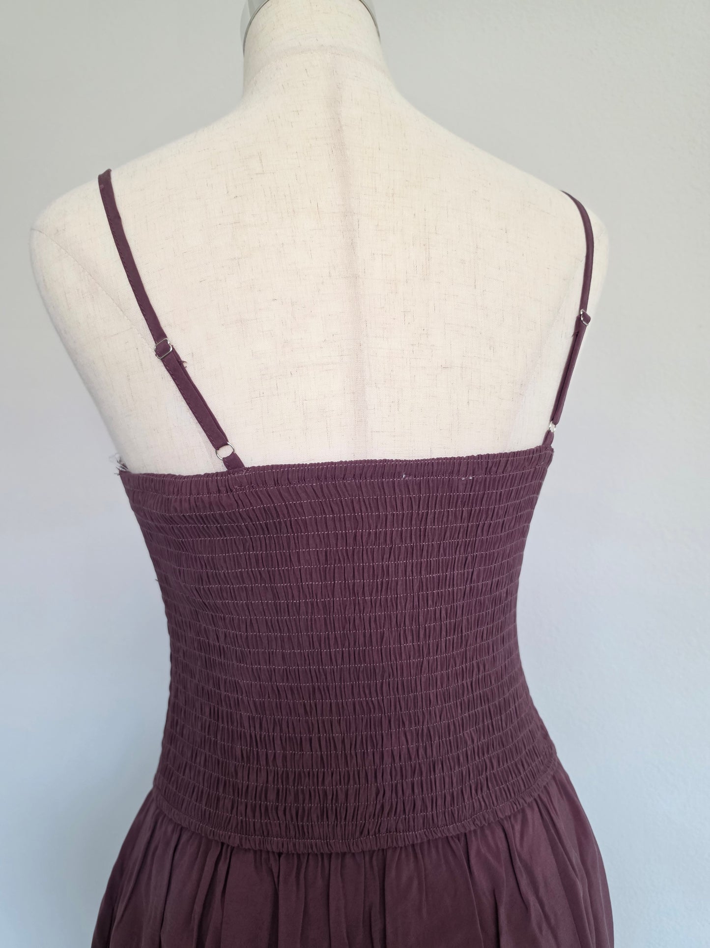 Harley Dropped Waist Smocked Maxi Dress 2 Colors