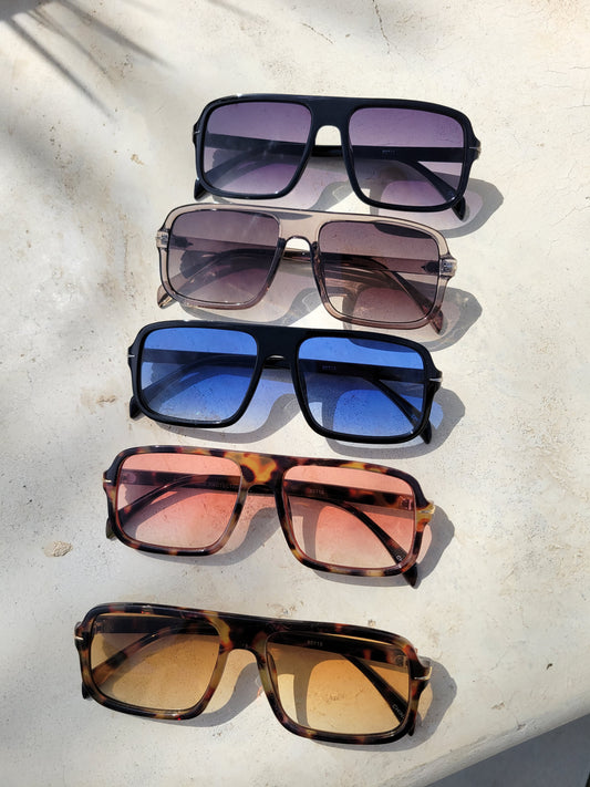 Rectangle Lens Sunglasses 5 Colors