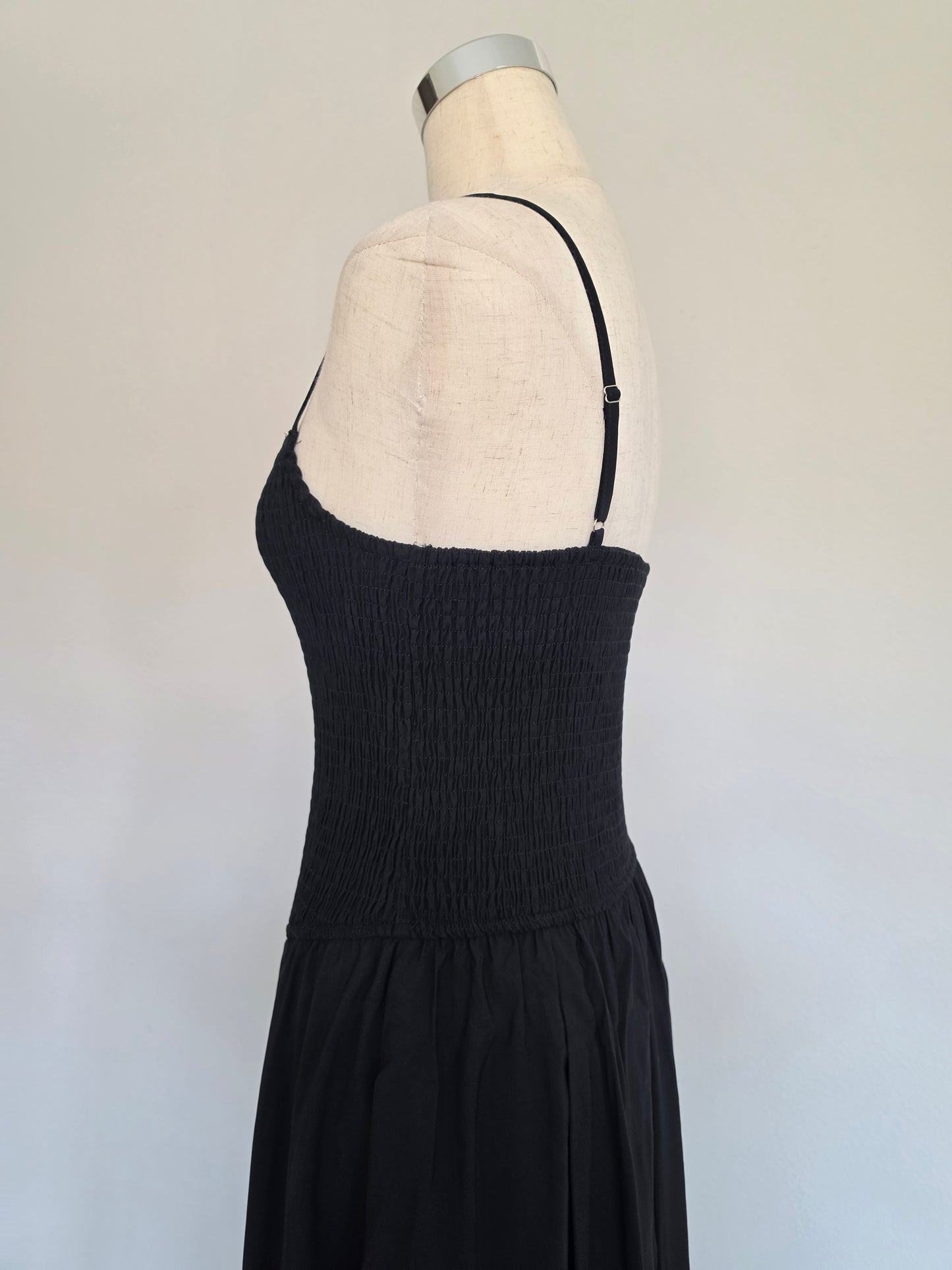 Harley Dropped Waist Smocked Maxi Dress 2 Colors