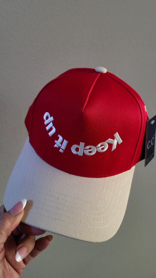 Keep It Up Trucker Hat