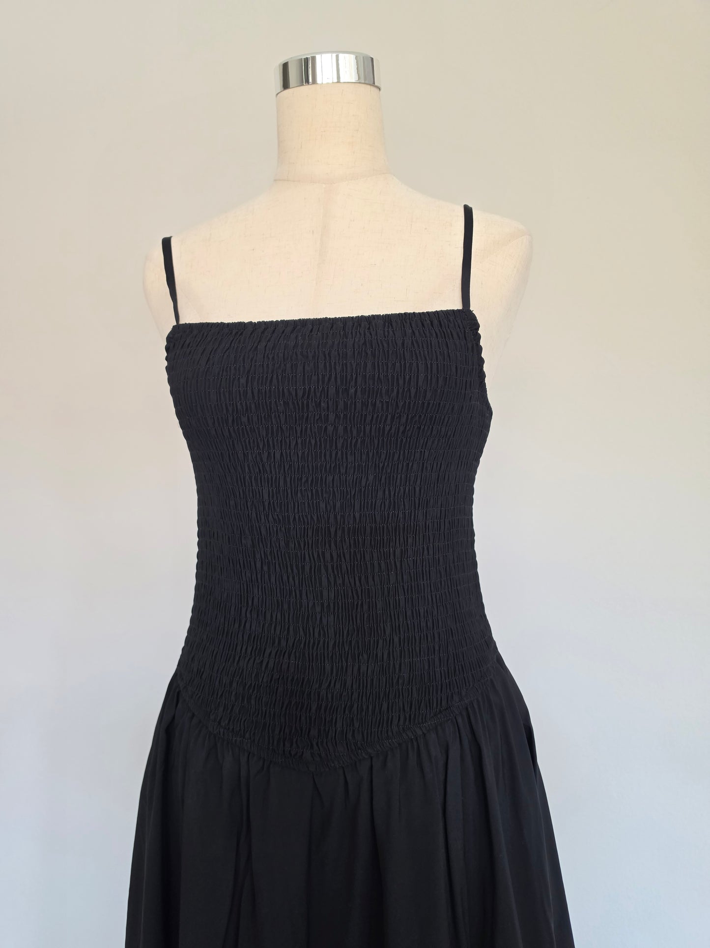 Harley Dropped Waist Smocked Maxi Dress 2 Colors