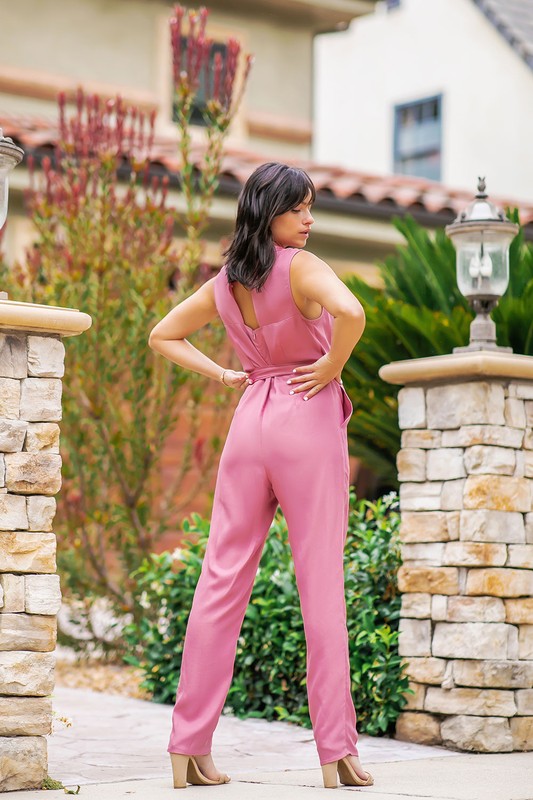 Mauve Pink Jumpsuit