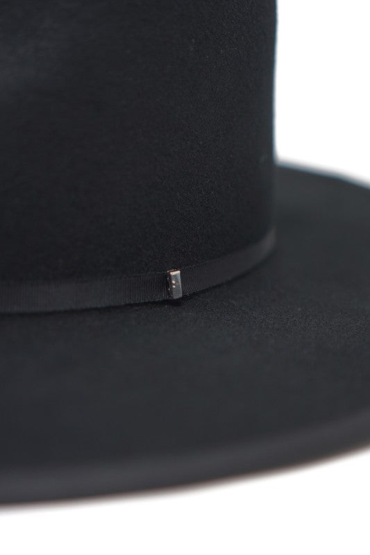 Kids Claudia Rancher Ultra Structured Hat-Black