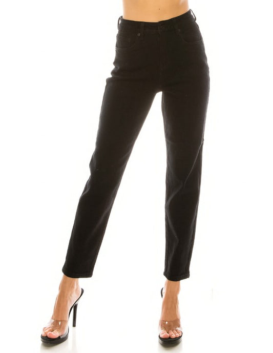 High Rise Straight Jeans