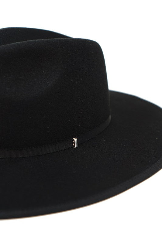 Kids Claudia Rancher Ultra Structured Hat-Black
