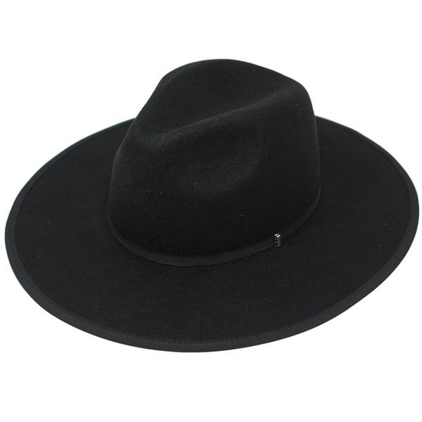 Kids Claudia Rancher Ultra Structured Hat-Black