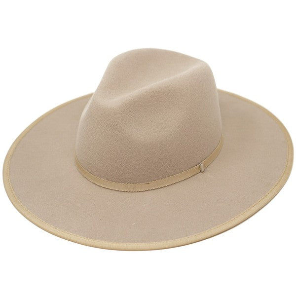 Claudia Rancher Ultra Structured Hat-Beige Children's