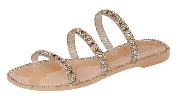 Let Your Light Shine Jelly Sandal