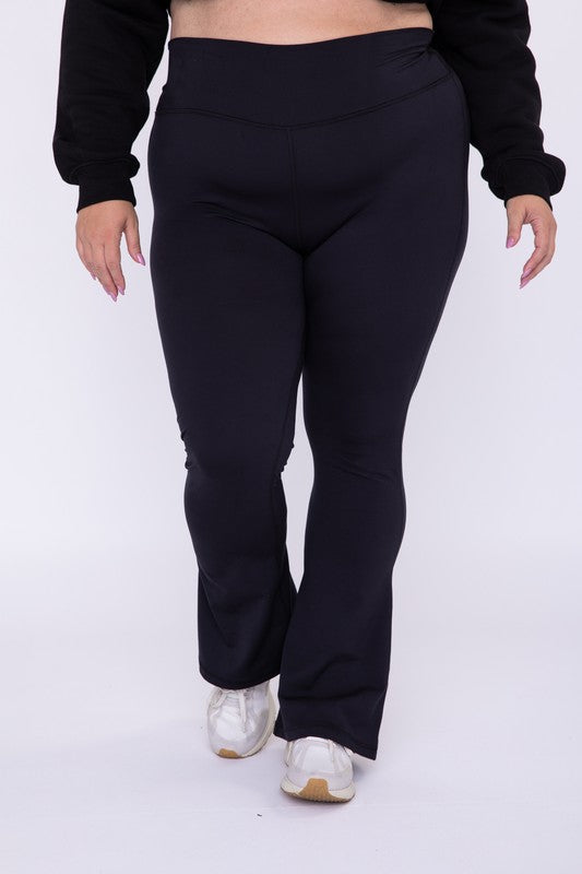 Venice High-Waist Flare Full Length Leggings S-3XL