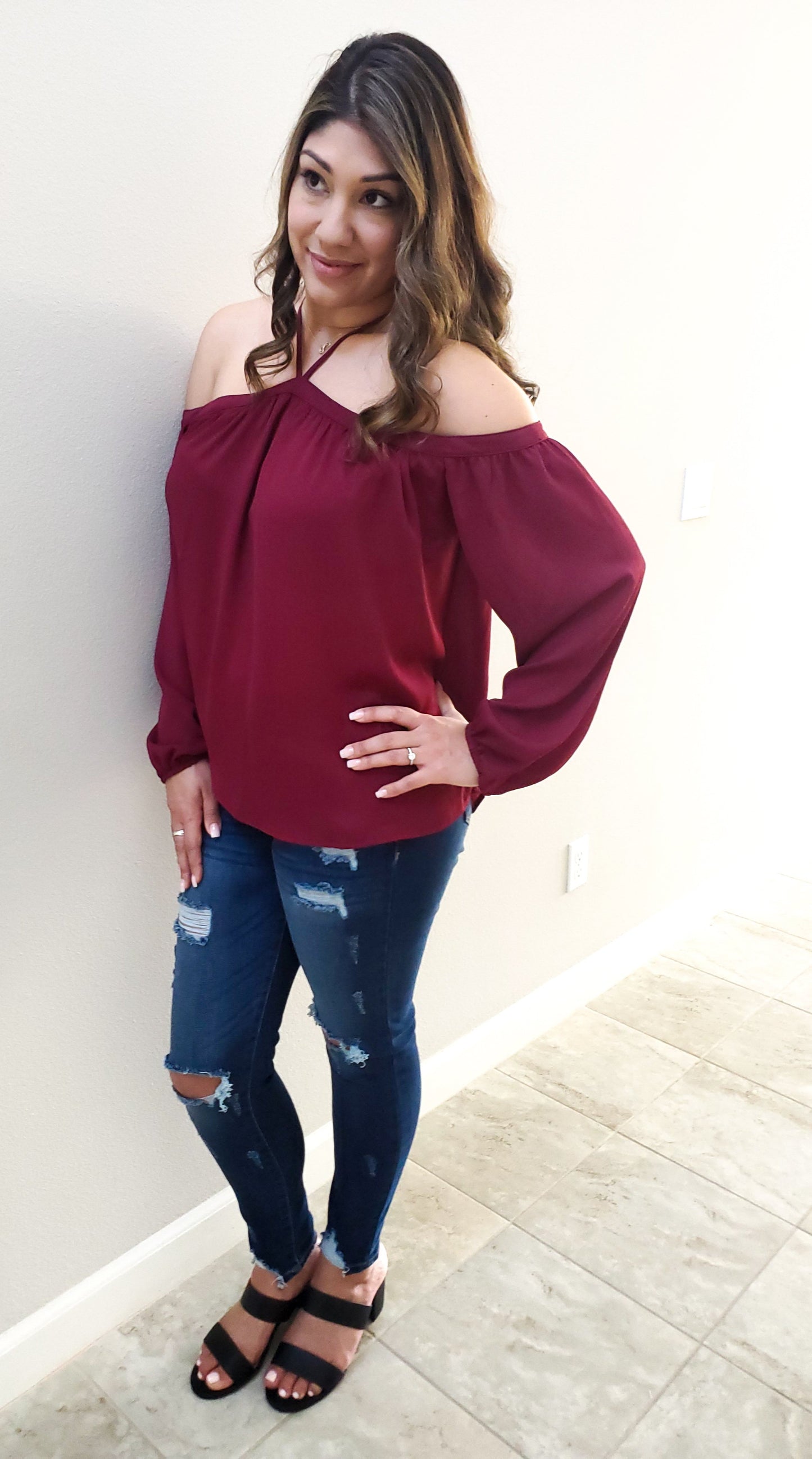 Lost In Love Off The Shoulder Top