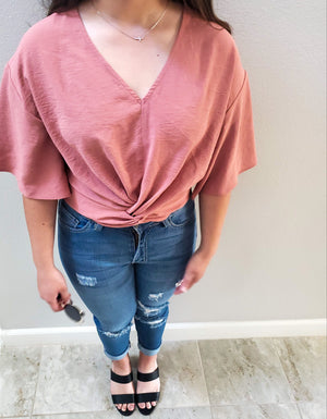 Rose All Day Top