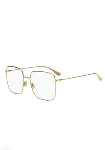 Gold Metal Square Blue Light Blocker Glasses