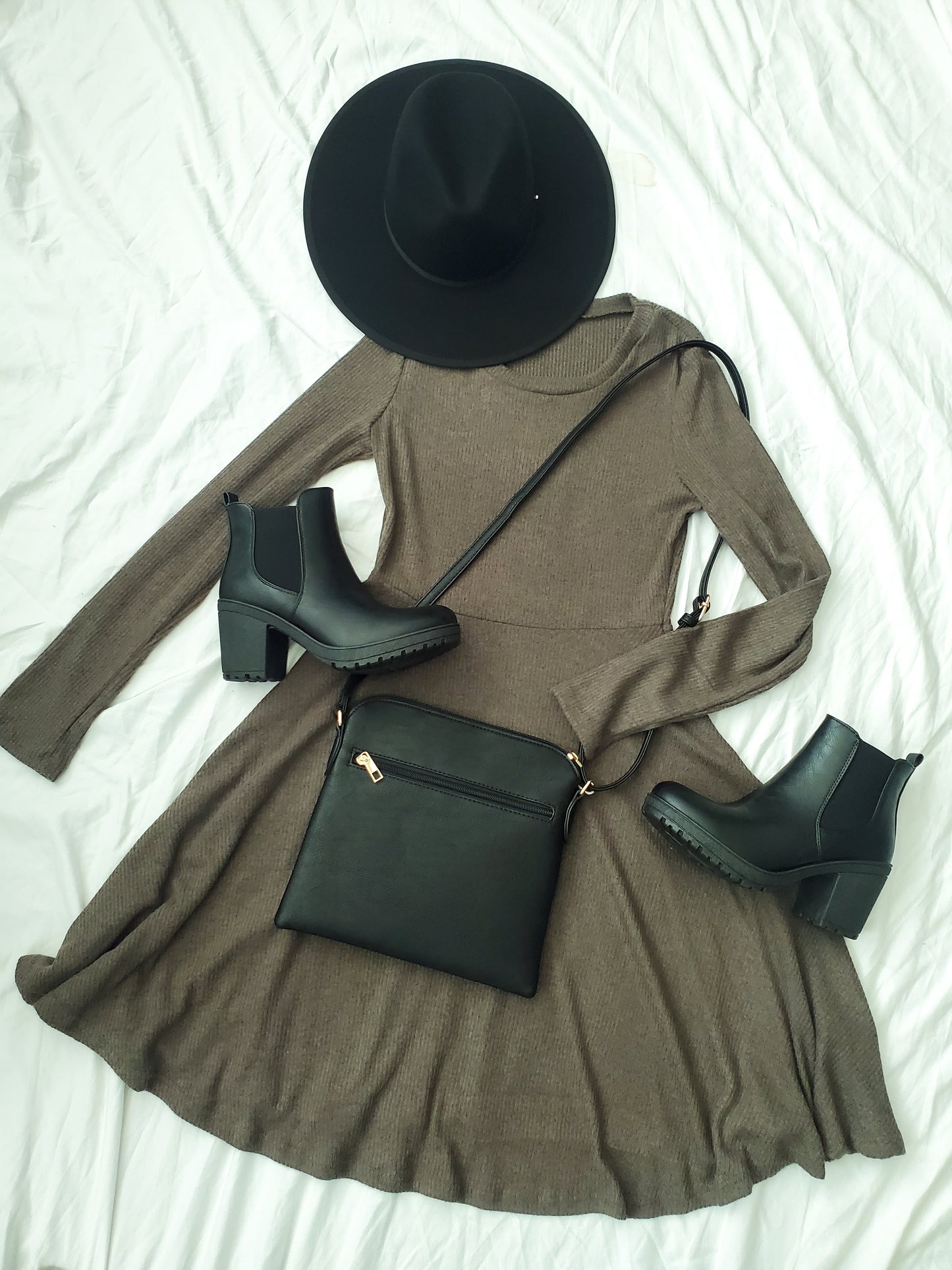 Long Sleeve Knit Dress