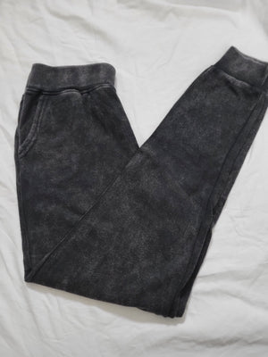 TERRY RELAX FIT MINERAL WASH SWEAT PANTS