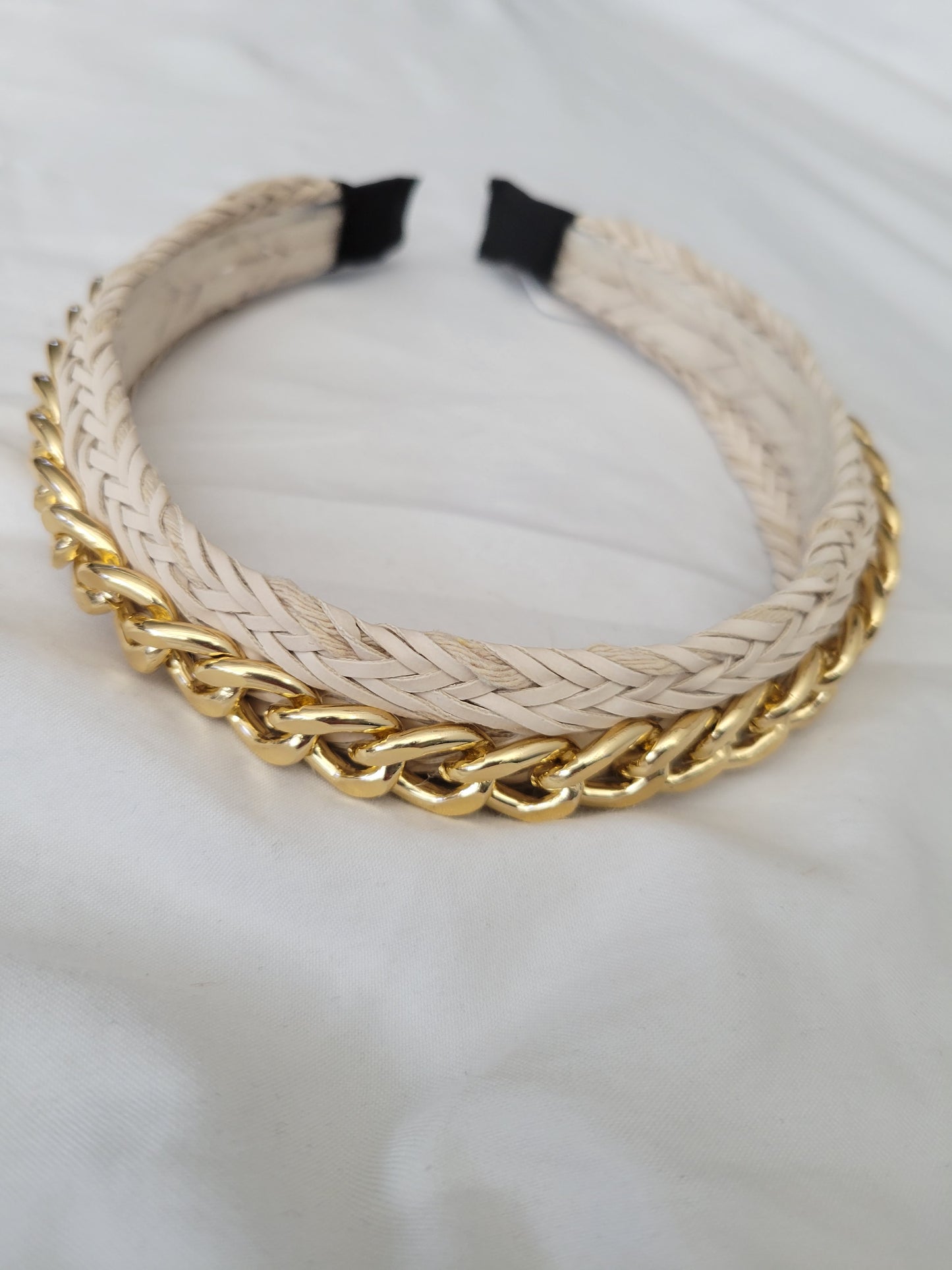 Chain Straw Head band.