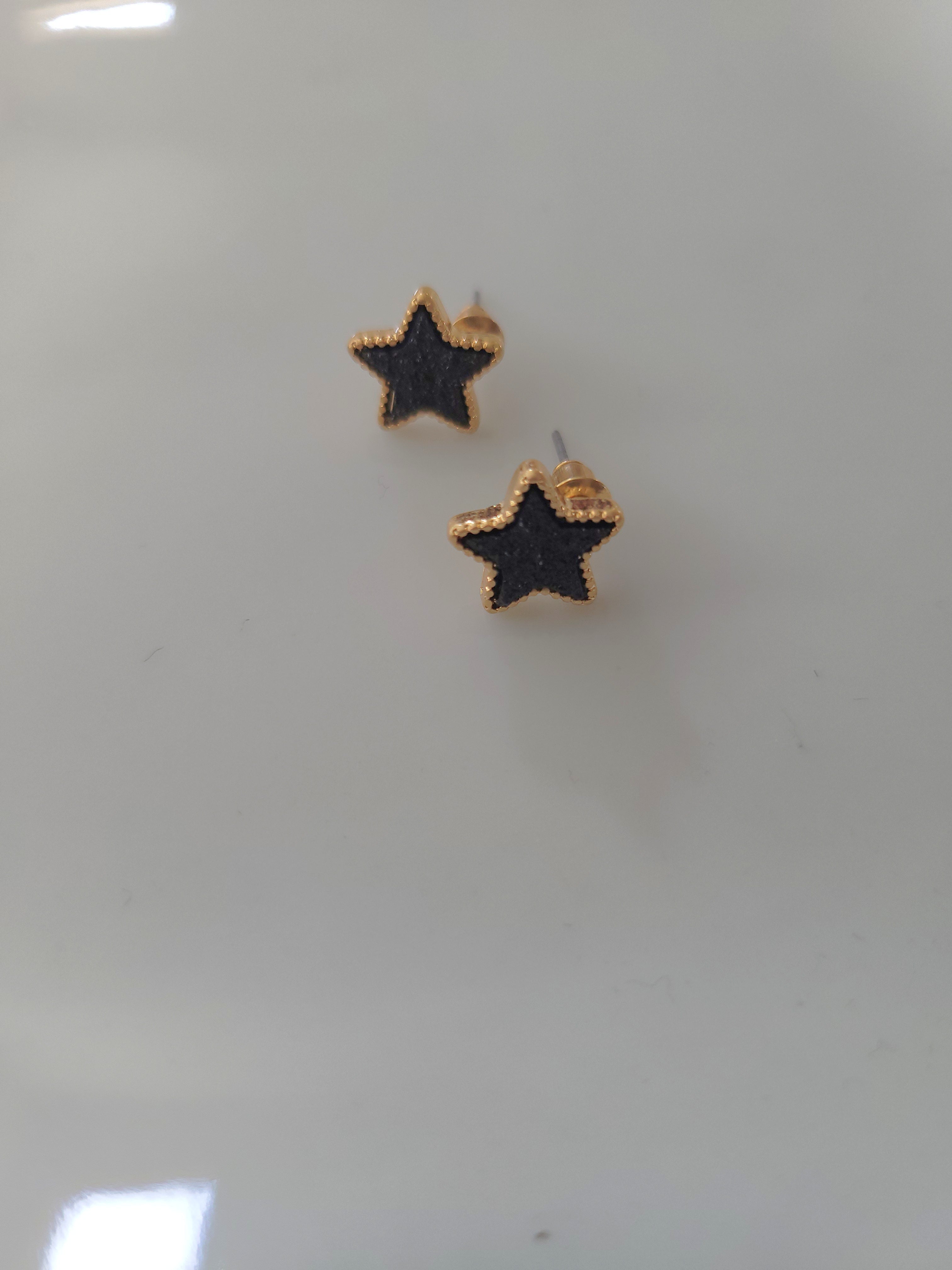 Stars and  Crescent 3 Piece Earring Set