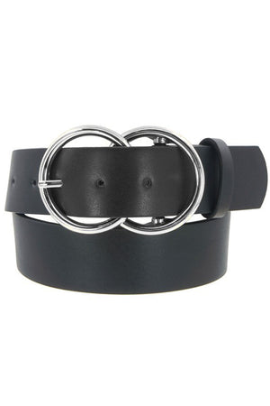 Double O Ring Thick Belt-3 colors