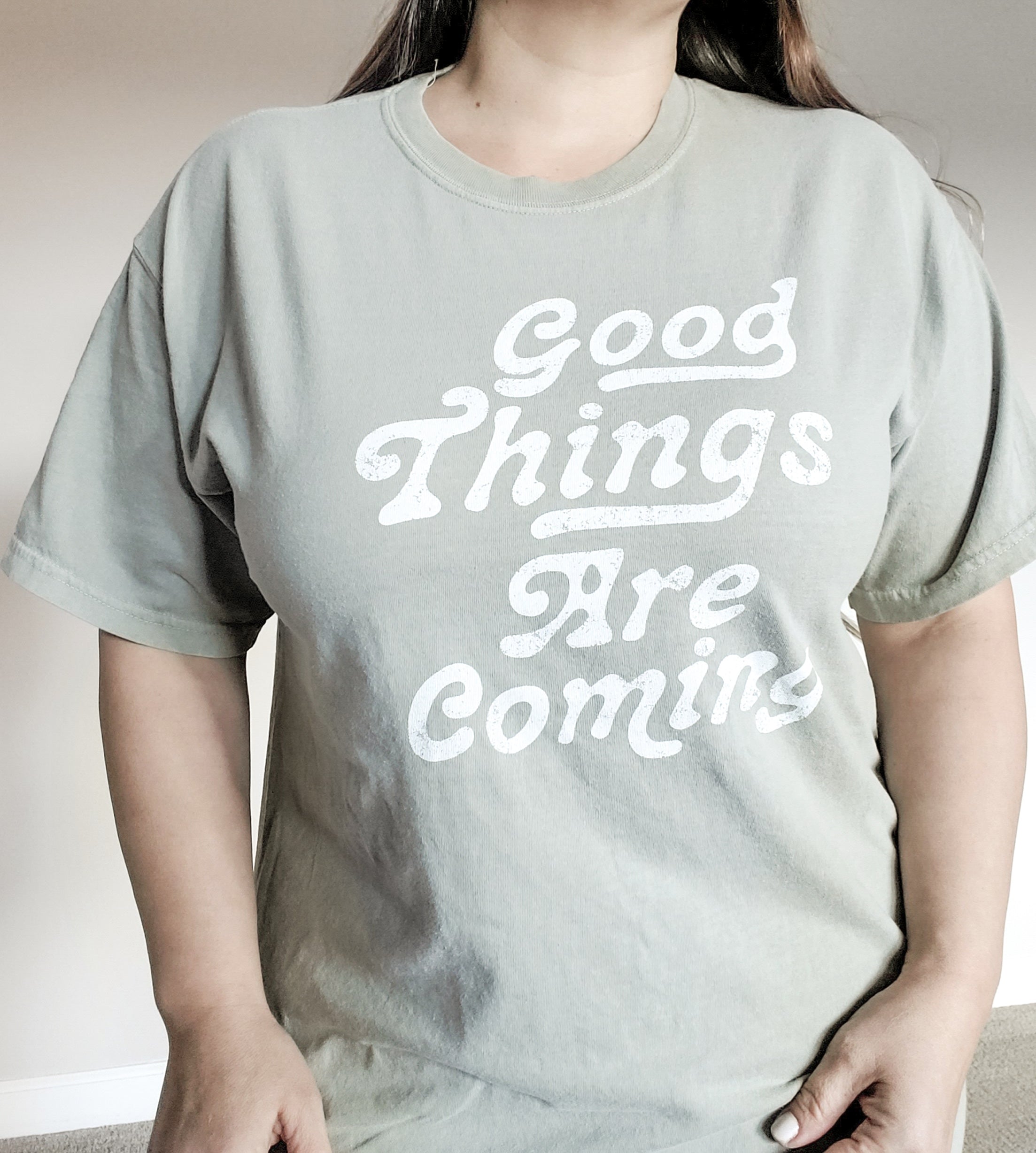 Good Things Are Coming GRAPHIC TEE S-XL
