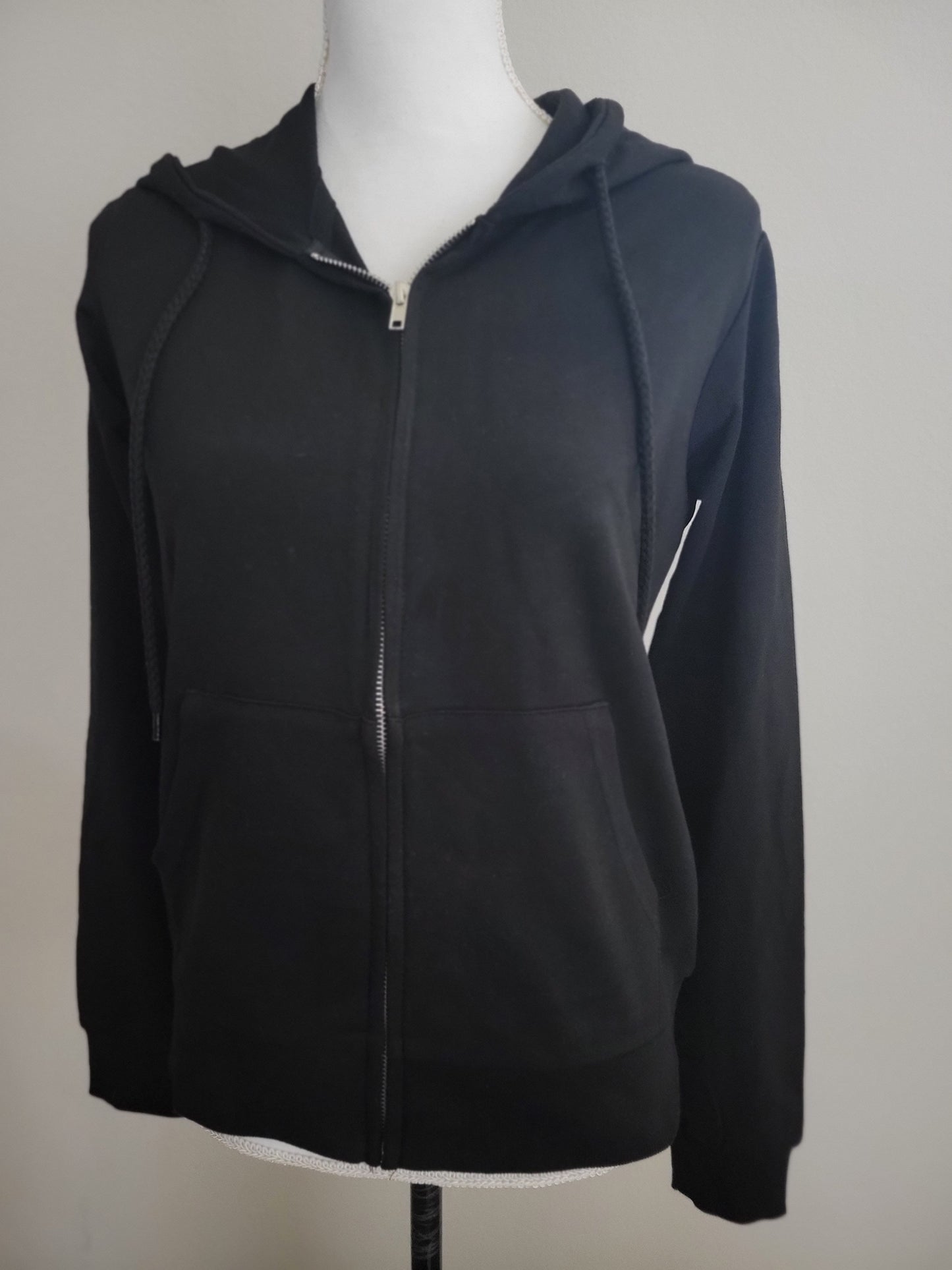 STRETCH FRENCH TERRY RELAX FIT ZIP UP HOODIE