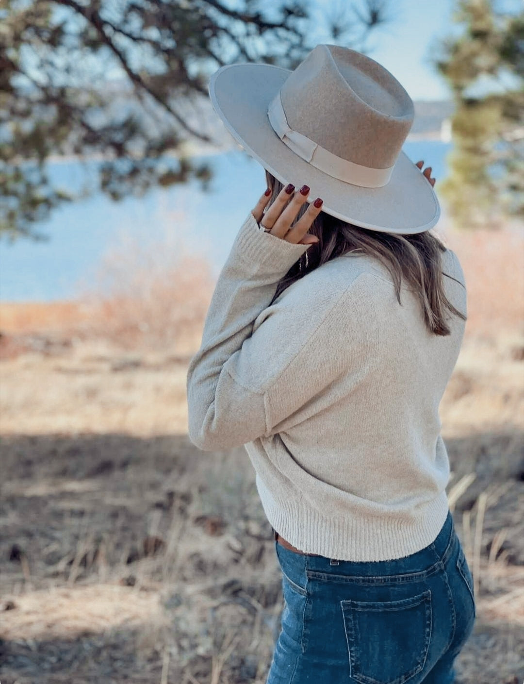 Monroe Rancher Hat - Oatmeal