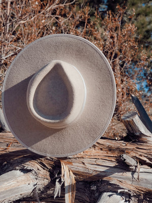 Monroe Rancher Hat - Oatmeal