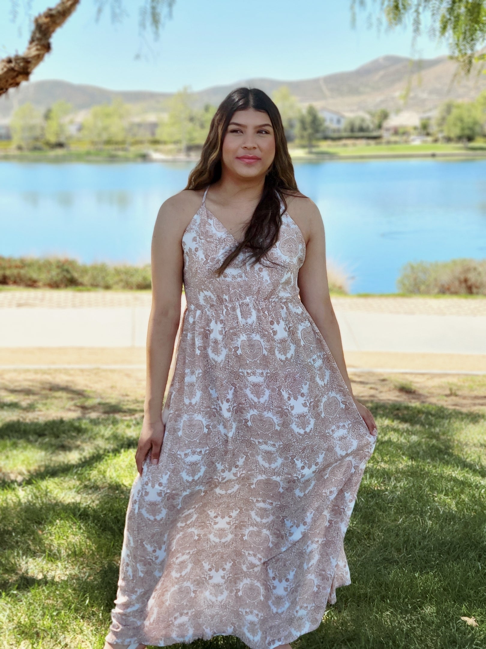 Flowy Vacation Dresses Floral Beach Sundress Brynleigh Plunge V-Neck Floral Maxi Dress Girls Will Be Flowy Vacation Dresses Floral Beach Sundress Brynleigh Plunge V-Neck Floral Maxi Dress Girls Will Be