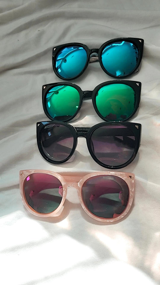 Courtney Colored Lens Polarized Sunglasses