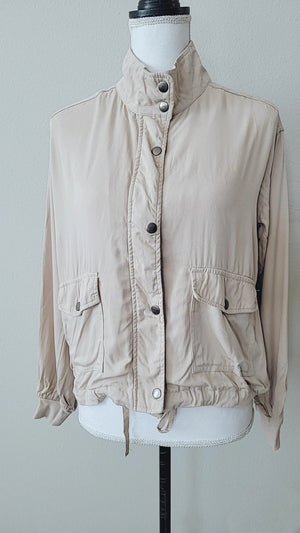 Light Weight Jacket-Taupe
