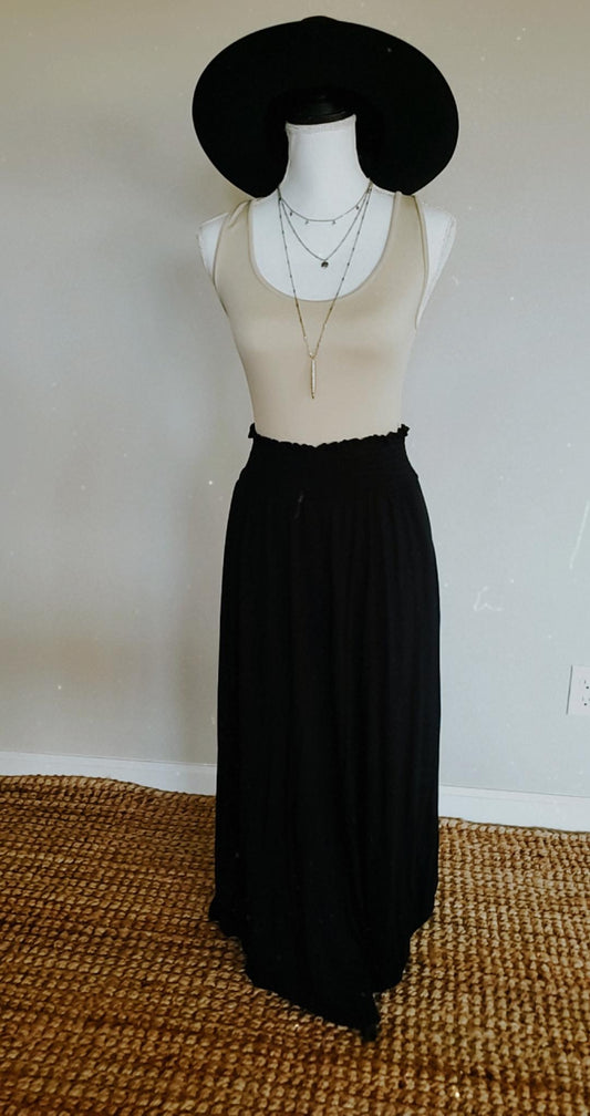 Scoop Neck Seamless Tank Top-Taupe