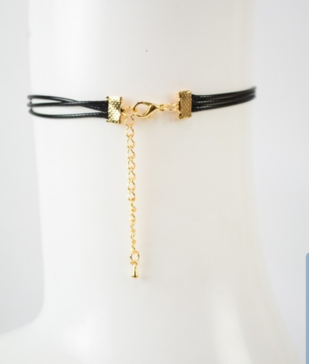 Triple Cord Choker Necklace