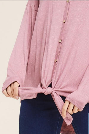 Chic Top in Mauve