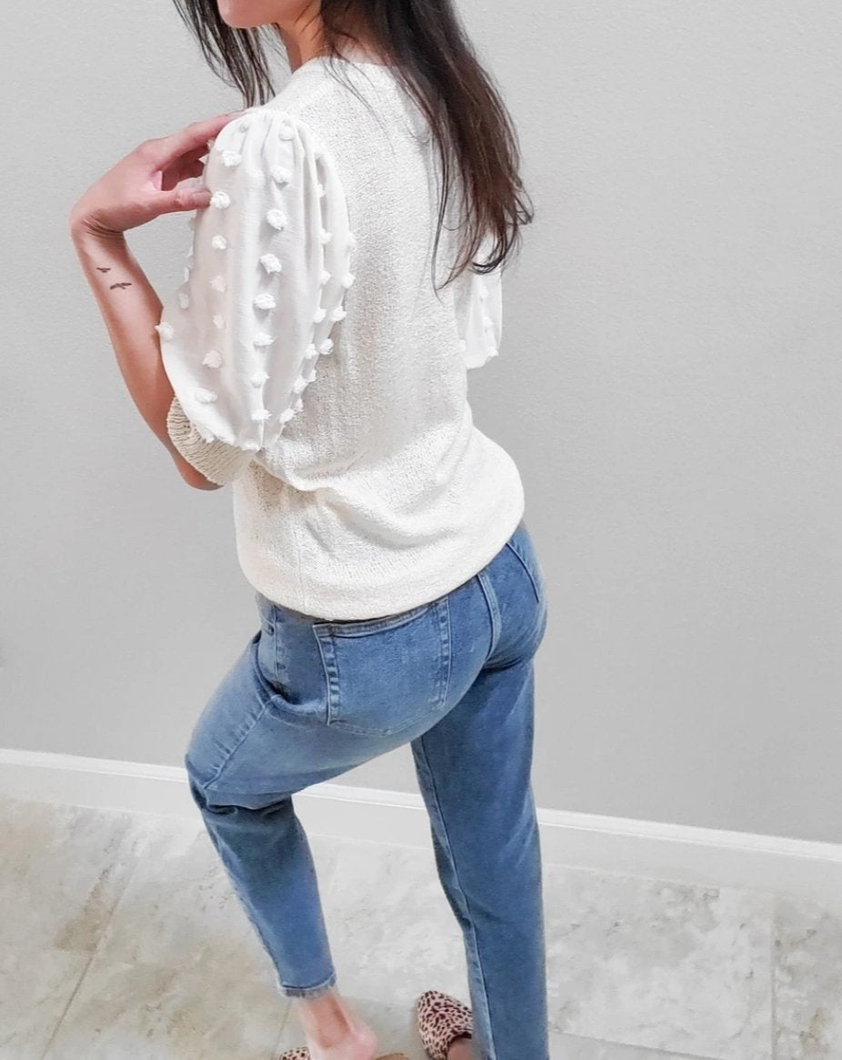 High Waisted Slim Mom Jenn Jeans in Vintage Wash