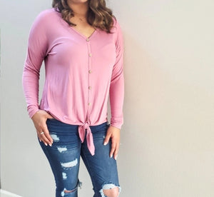 Chic Top in Mauve