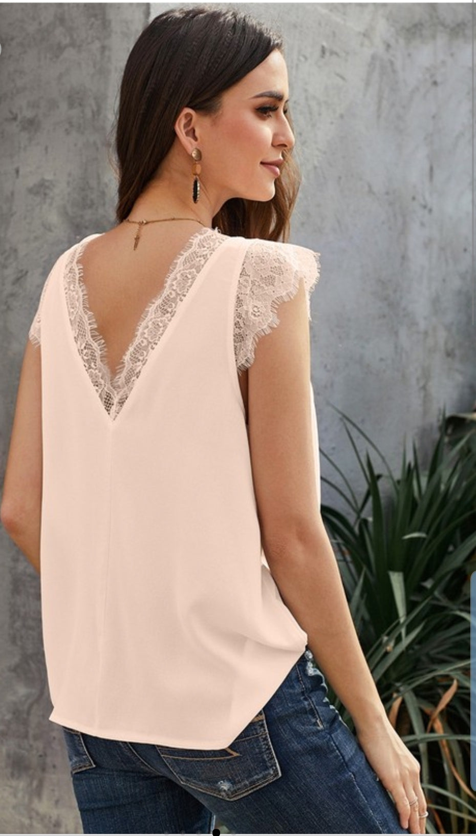 Loving On You Reversible Lace Top S-2XL