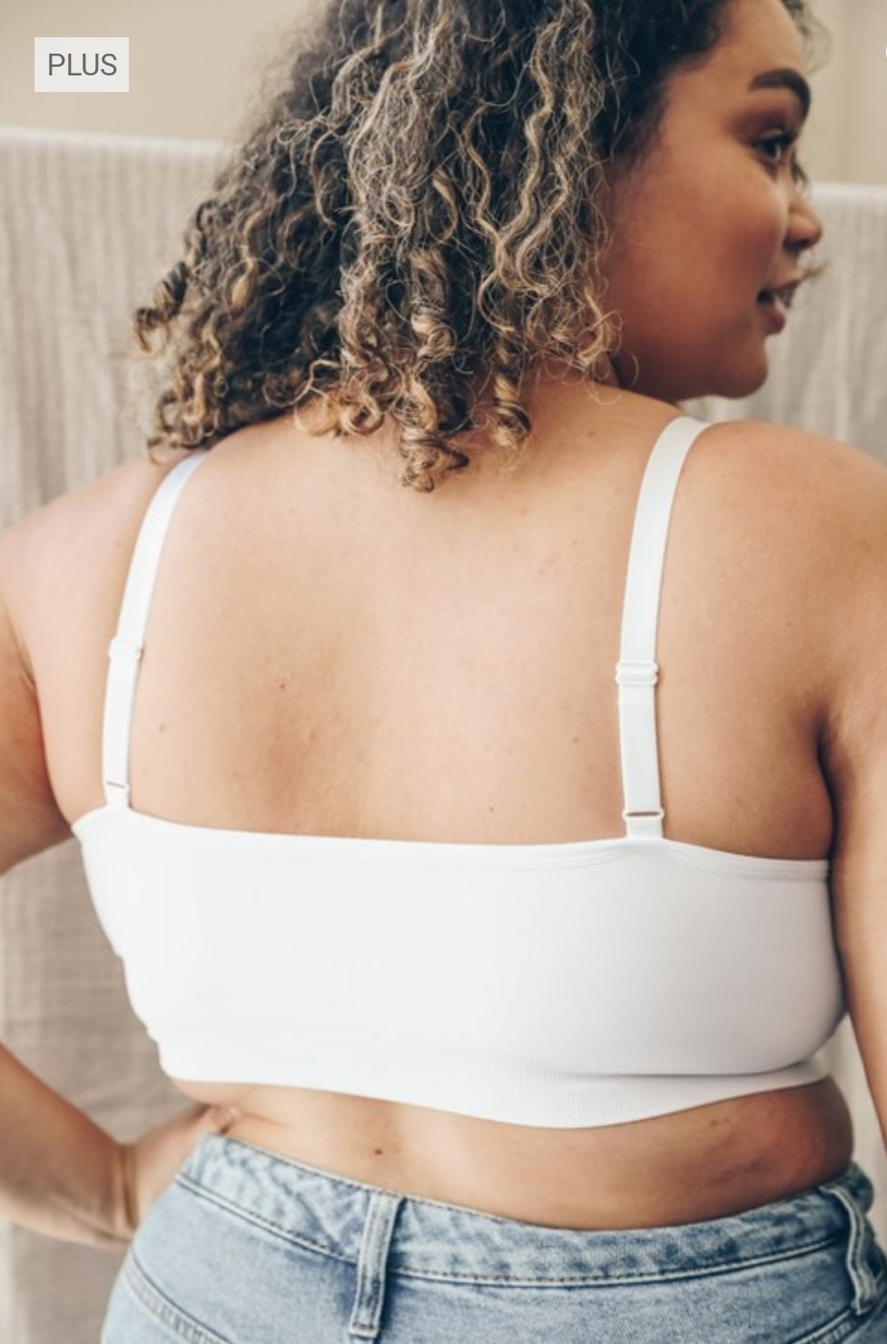 Interwoven Strappy Front Bralette-White